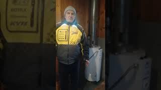 Отзывы владельцев о Компании Теплосервис ОВК. Установка котла в доме.