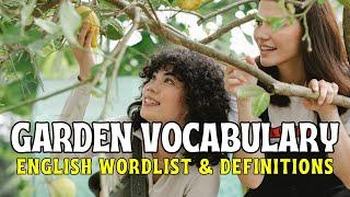  Gardens: English Vocabulary Wordlist  | LearningEnglishPRO #learnenglish #englishvocabulary