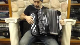 WELTROM703C - Black Stylish Weltmeister Romance 703 Chromatic Button Accordion C LMM 70 96 $3499