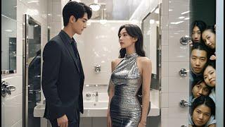 Shy moment! The billionaire CEO is dragged into a restroom by his domineering wife in public.