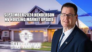 September 2024 Henderson NV Housing Market Update - Paul Rich