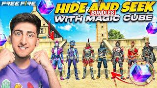 Magic Cube Only Hide And SeekSuper Funny Game 30 Hiders Vs 1 Seeker [A_s Gaming] - Free Fire India