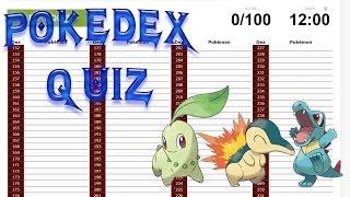 Pokedex Quiz - GENERATION 2