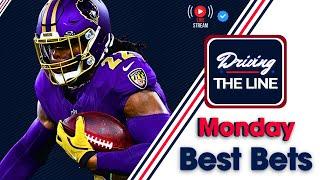 Ravens-Chargers MNF Picks + Best Bets + Props and Parlays!  | Driving The Line