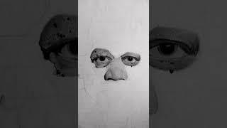 drawing Morgan freeman part 3#rajnish sketch art #Abhisheksketchart