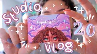 Studio Vlog #20  shop update, new products, starting off the new year