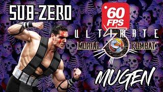 UMK3 Unmasked Sub Zero Hardest Play Mugen Ultimate Mortal Kombat 3