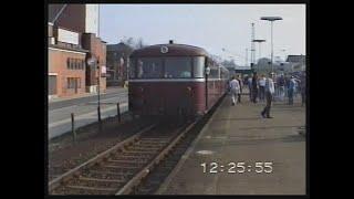 2.Teil Führerstandsmitfahrt IBSE 29.02.1992 Güterzugstrecken im Raum Bremen Nienburg