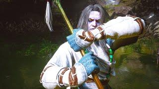 Monkey King vs Whiteclad Noble Boss Fight Black Myth Wukong PC 4K Gameplay Ultra