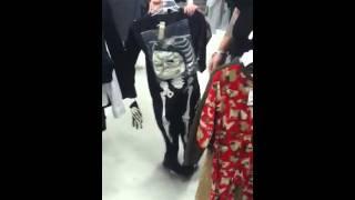 Skeleton costume