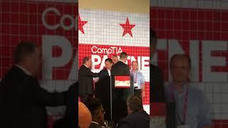TrainACE Receive the Outstanding Leader Award at CompTIA Partner Summit 2018