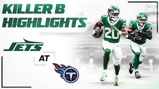 Every Touch by Breece Hall & Braelon Allen in the Win Over the Titans