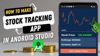 How to make a Stock Tracking App in Android Studio | Stock API Tutorial | Source Code 2024