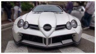 FAB Design McLaren SLR Roadster - incredible exhaust sound!!