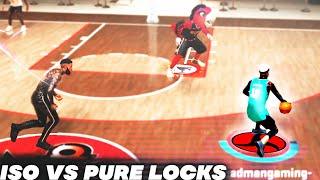 HOW TO ISO VS PURE LOCKDOWNS!! (pure red comp locks) | NBA 2K20