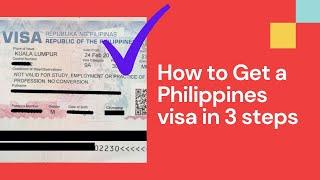 How to Get a Philippines visa step by step guide