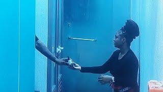 BBNAIJA SEASON 9, WANNI AND SHAUN, BATHROOM MOMENT