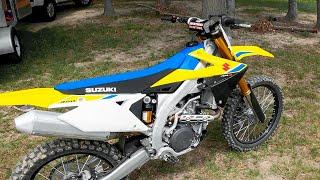 First Ride on Suzuki RMZ450