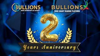 Bullions Blockchain 2 Years Anniversary with Bullionsx – A Revolutionary Journey!