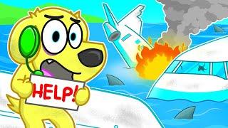 Our Airplane CRASHED in Roblox!