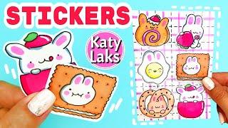 How to make Stickers at Home/Kawaii STICKERS