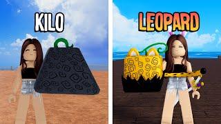 Trading KILO to LEOPARD Blox Fruits  #ROADTO100k