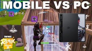 DOMINATING PC Players In Chapter 2 Remix... (120 FPS Fortnite Mobile Ranked Gameplay)