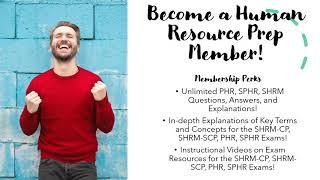 Become a Human Resource Prep Member!