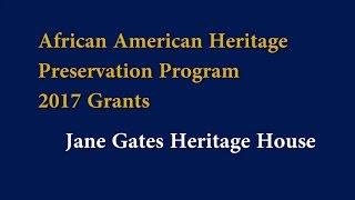 Jane Gates Heritage House in Cumberland, Maryland