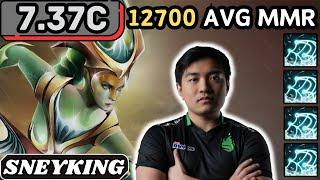 7.37c - Sneyking NAGA SIREN Hard Support Gameplay 24 ASSISTS - Dota 2 Full Match Gameplay