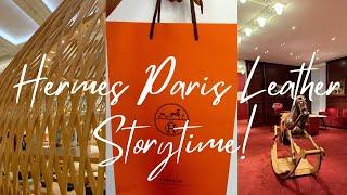 HERMES PARIS LEATHER STORYTIME ~ WELP, EVERYONE GETS DRAGGED AND MY SA BLANKED ME!! || HAYA GLAMAZON