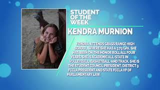 Student of the Week: Kendra Murnion