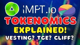 IMPT Token TOKENOMICS EXPLAINED! What is TGE, Vesting & Cliff? Plus IMPT Token Updates