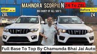 Scorpio N Z4 4x4 Modified to Z8 #trending #mahindra #scorpion