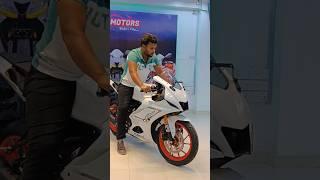 Yamaha R15 V4 2023 New Model White Colour Review #shorts #r15v4 #newtoyou #bikecity