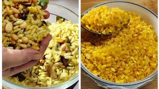 2 Types of Namkeen Recipe | Murmura Namkeen | Moong dal Namkeen | AsmrByShams