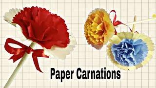 How to make paper flowers easy ll Small flowers with paper