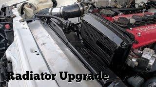 4AGTE runs 20psi and Radiator Upgrade for the ae86 | Shed_Life