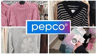 PEPCO ️ SWETER Z DIAMENTAMI  CUDNA ZIELONA KOSZULA I SWETERKOWA SUKIENKA  PRZEGLĄD PÓŁEK 