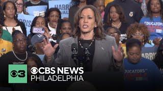 Vice President Kamala Harris to campaign in Chester County, Pennsylvania today | Digital Brief