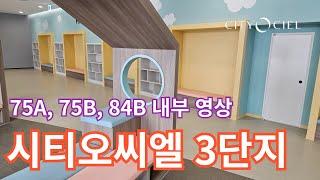 (시티3단지11)시티오씨엘 3단지 75A, 75B, 84B 내부 영상