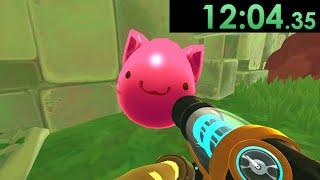 I decided to speedrun Slime Rancher and exploited cute creatures for monetary gain