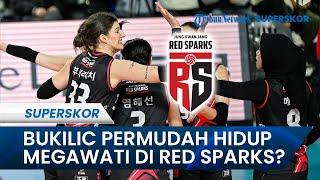 MEDIA KOREA SEBUT BUKILIC PERMUDAH HIDUP MEGAWATI Bersama Red Sparks di Liga Voli Korea #shorts