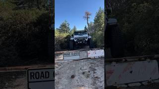 Turns out this trail was closed. Gate was open, we went in. Got to the end, closed   #alwayscheck1st