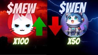 $MEW vs $WEN | Which Cat Crypto To Buy?