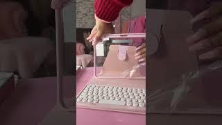 iPad 10th generation pink keyboard case  #shorts #pinkipad