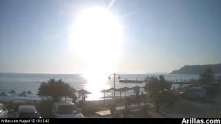 2019-08-12 Arillas Corfu Live Webcam