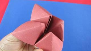 Origami game hell and heaven How to Make a Paper Fortune Teller