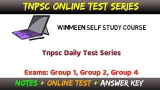 Tnpsc Online Test Series - Winmeen | Winmeen Self Study Course