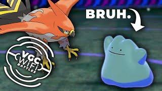 This DITTO Nearly Ruined Me! | Pokemon Sword and Shield VGC 2022 Wi-Fi Battles